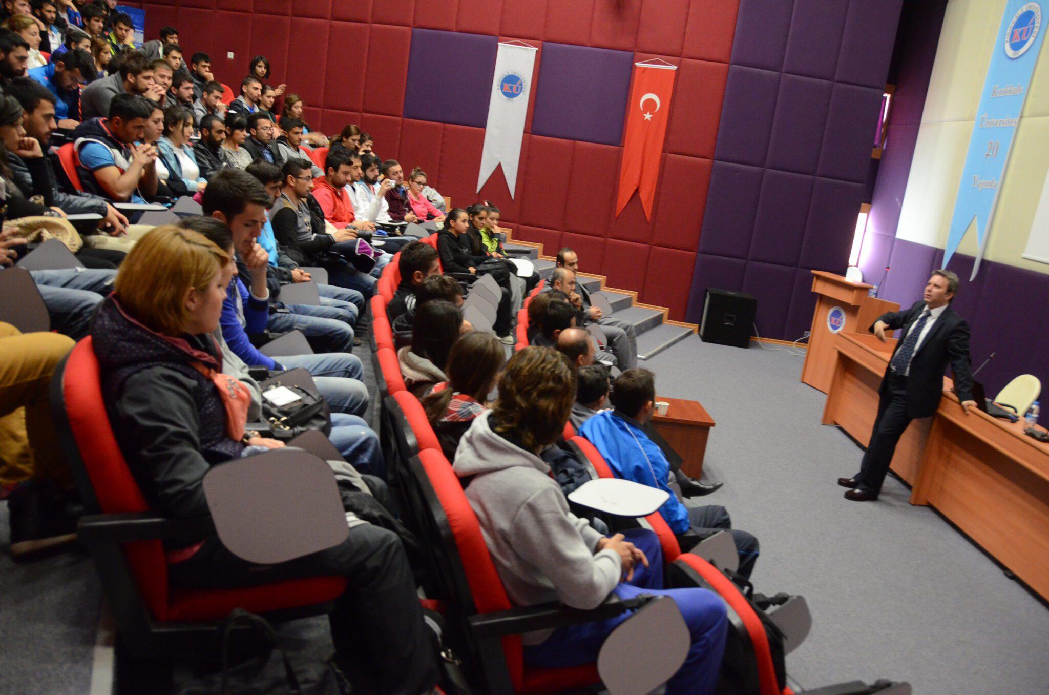 KÜ’de kisişel gelişim konferansı - Kırıkkale Haber, Son Dakika Kırıkkale Haberleri