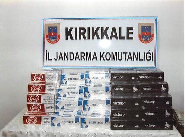 Jandarma’dan kaçak sigara operasyonu - Kırıkkale Haber, Son Dakika Kırıkkale Haberleri