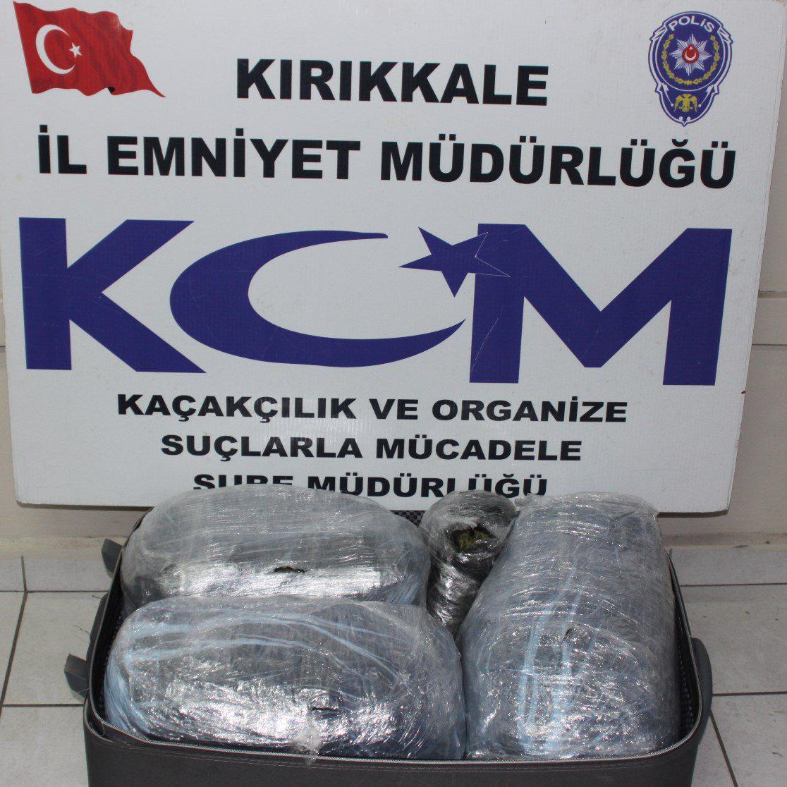 Yolcu Otobüsünde 18 Kilo Esrar Yakalandı - Kırıkkale Haber, Son Dakika Kırıkkale Haberleri