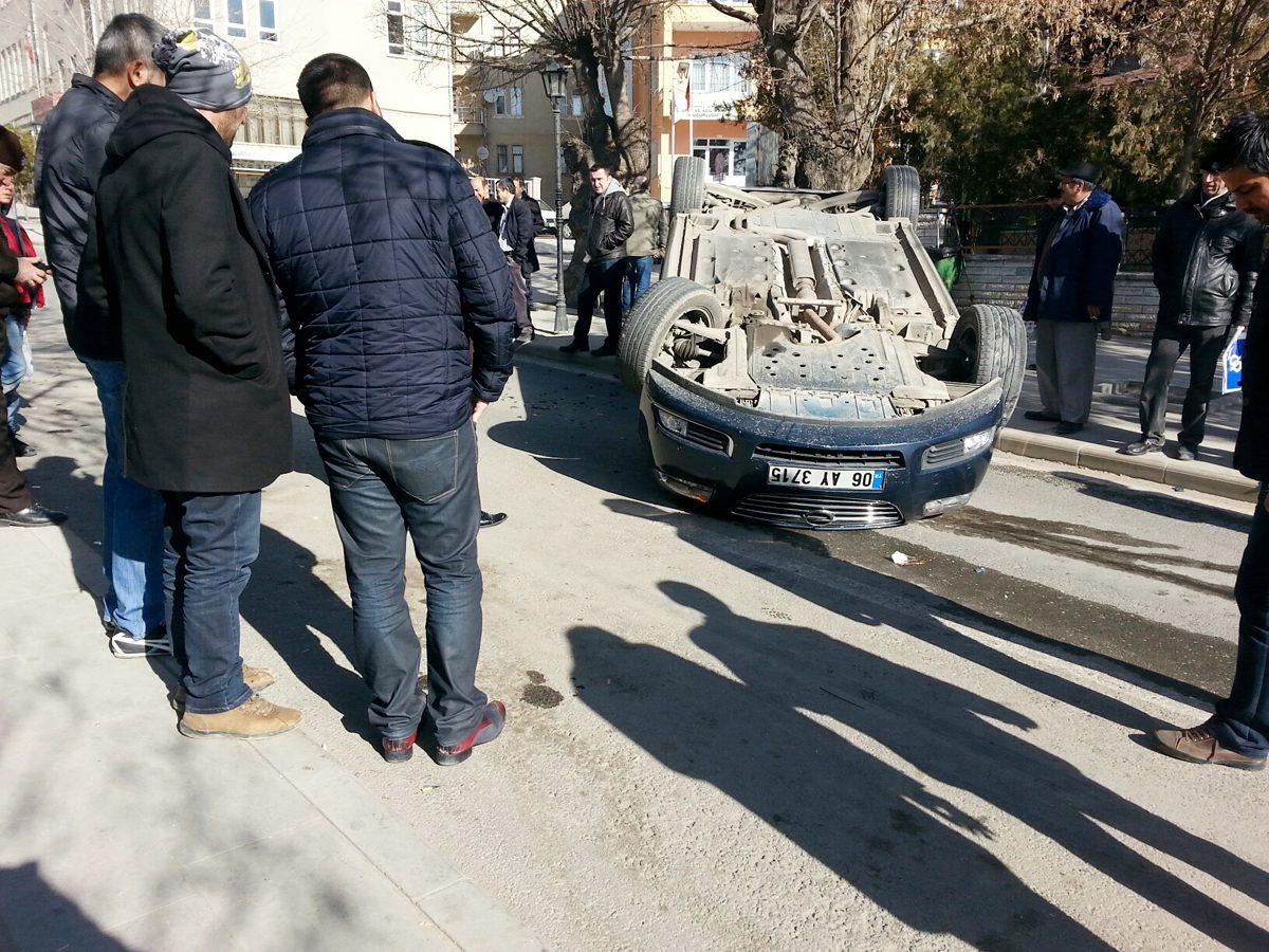 Otomobil takla attı: 1 yaralı - Kırıkkale Haber, Son Dakika Kırıkkale Haberleri