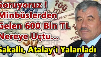 Başkan Sakallı 600 bin nerede? - Kırıkkale Haber, Son Dakika Kırıkkale Haberleri