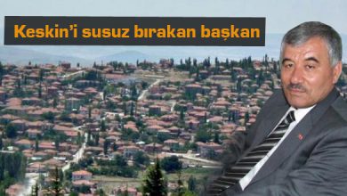 Keskin'de Susuzluğa Devam… - Kırıkkale Haber, Son Dakika Kırıkkale Haberleri
