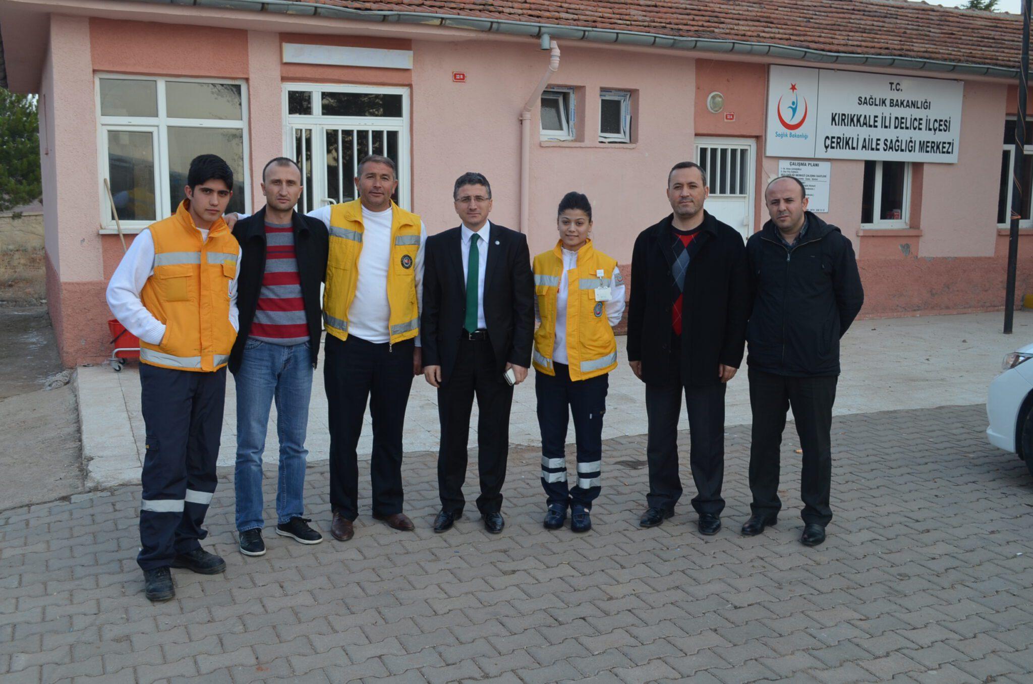 Akdoğan, sağlık çalışanlarının yanında - Kırıkkale Haber, Son Dakika Kırıkkale Haberleri