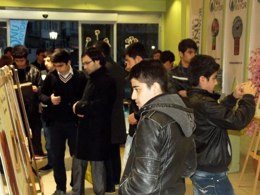 ‘Herkes O’nu Okuyor’ sergisi ne yoğun ilgi - Kırıkkale Haber, Son Dakika Kırıkkale Haberleri