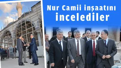 Cami inşaatını incelediler - Kırıkkale Haber, Son Dakika Kırıkkale Haberleri