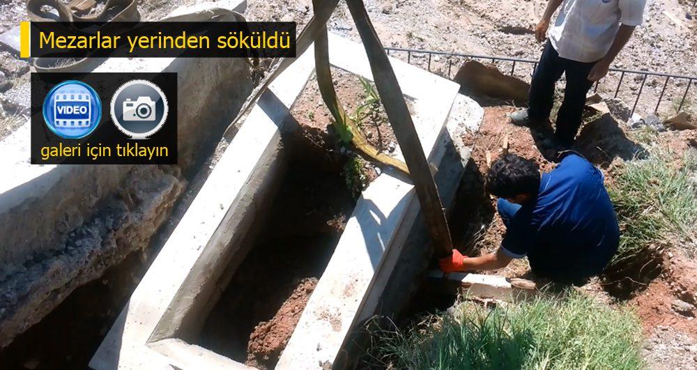 Sel mezarları sürükledi - Kırıkkale Haber, Son Dakika Kırıkkale Haberleri