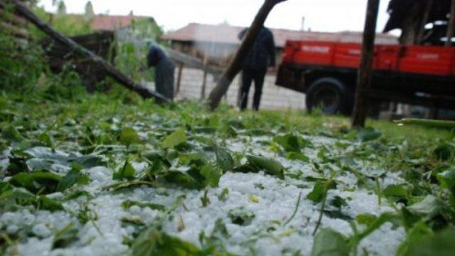 Dolu ekili alanlara zarar verdi - Kırıkkale Haber, Son Dakika Kırıkkale Haberleri