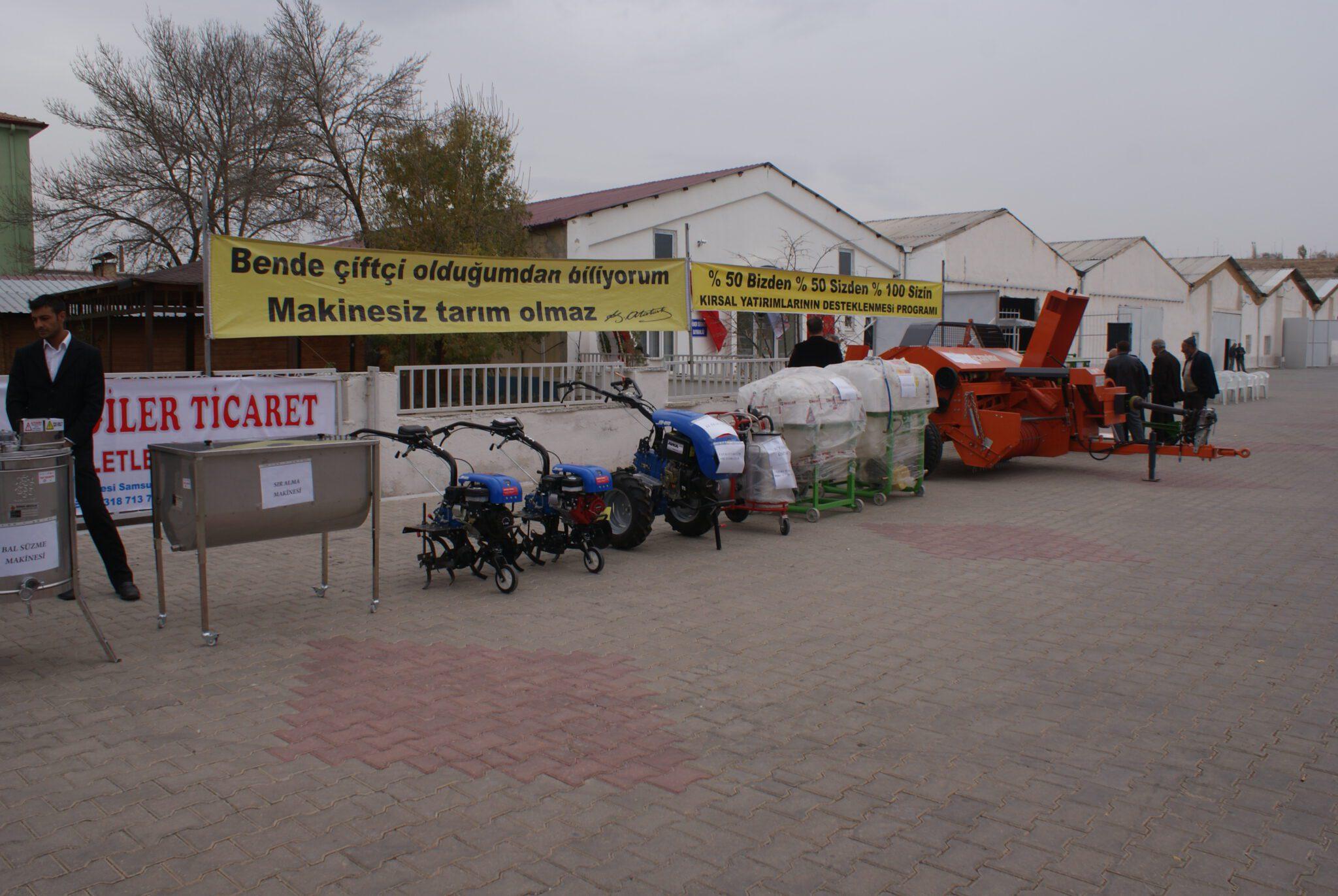 150 çiftçiye makine ekipman desteği - Kırıkkale Haber, Son Dakika Kırıkkale Haberleri