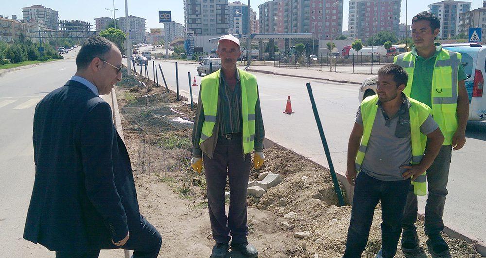 Samsun Bulvarı çalışmaları devam ediyor - Kırıkkale Haber, Son Dakika Kırıkkale Haberleri