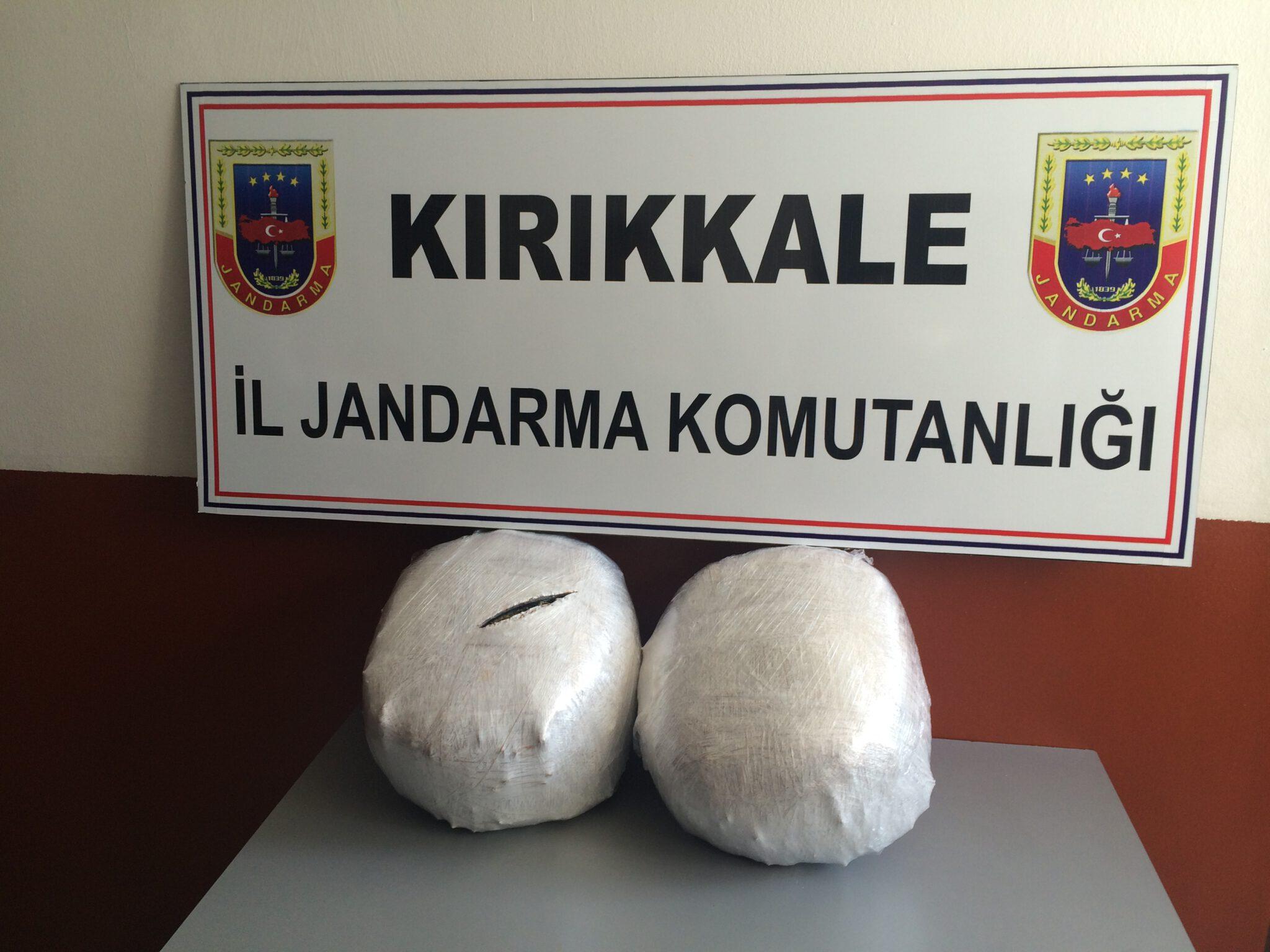 11 kilo kubar esrar yakalandı - Kırıkkale Haber, Son Dakika Kırıkkale Haberleri