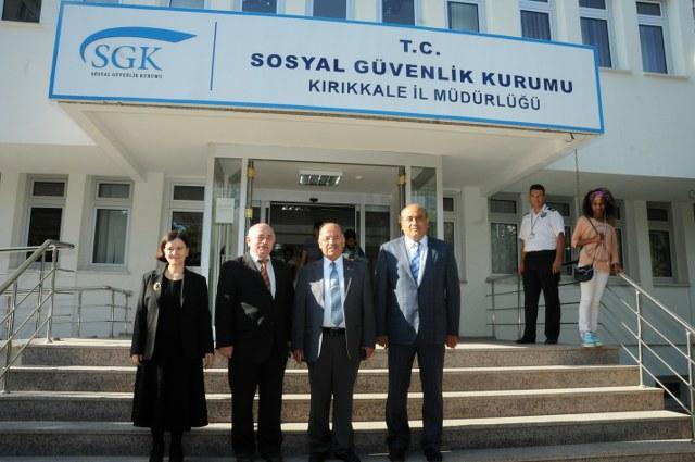 Vali Kolat, SGK’yı ziyaret etti - Kırıkkale Haber, Son Dakika Kırıkkale Haberleri