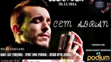 Cem Adrian geliyor! - Kırıkkale Haber, Son Dakika Kırıkkale Haberleri Cem Adrian geliyor! - Kırıkkale Haber, Son Dakika Kırıkkale Haberleri