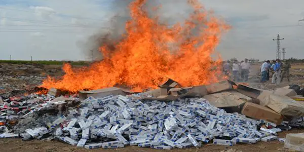 50 Bin Paket Kaçak Sigara İmha Edildi - Kırıkkale Haber, Son Dakika Kırıkkale Haberleri