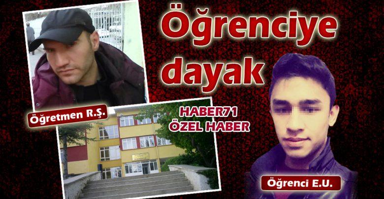 Okulun ‘kralı’ öğrenciye dayak attı - Kırıkkale Haber, Son Dakika Kırıkkale Haberleri