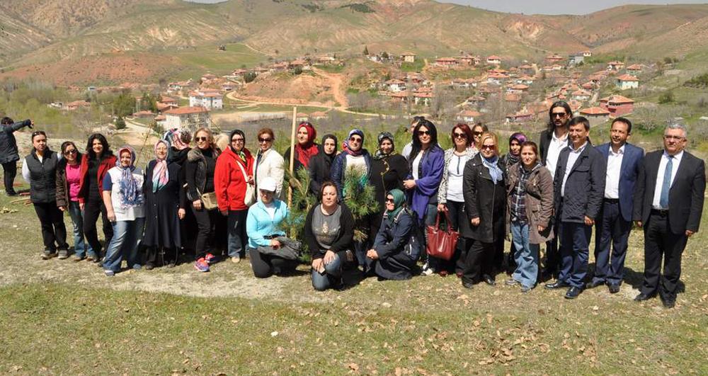 Ahılı’da fidanlar toprakla buluştu - Kırıkkale Haber, Son Dakika Kırıkkale Haberleri