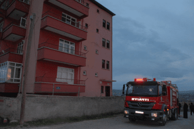 4 katta yangın paniği - Kırıkkale Haber, Son Dakika Kırıkkale Haberleri