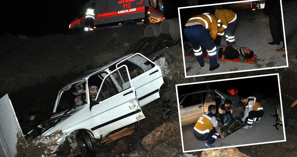 Otomobil Dereye Düştü: 6 Yaralı - Kırıkkale Haber, Son Dakika Kırıkkale Haberleri
