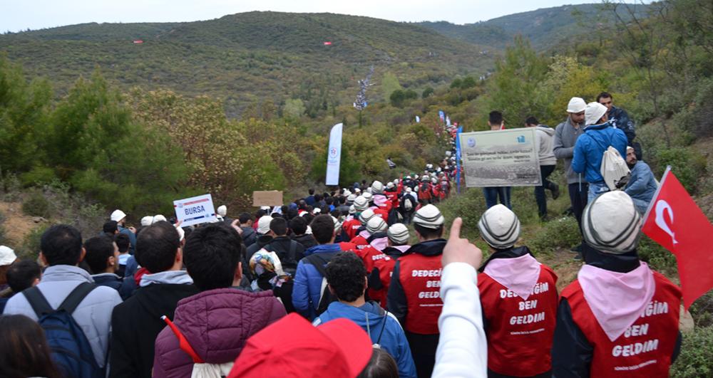 Çanakkale’de 57’nci Alay’a Vefa yürüyüşü - Kırıkkale Haber, Son Dakika Kırıkkale Haberleri