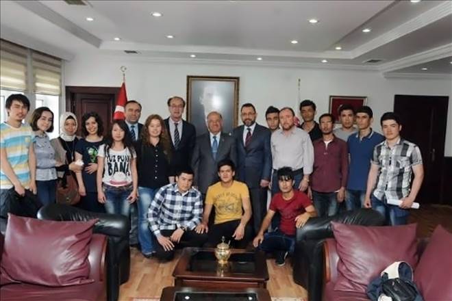 Yabancı öğrencilere moral motivasyon ziyareti - Kırıkkale Haber, Son Dakika Kırıkkale Haberleri