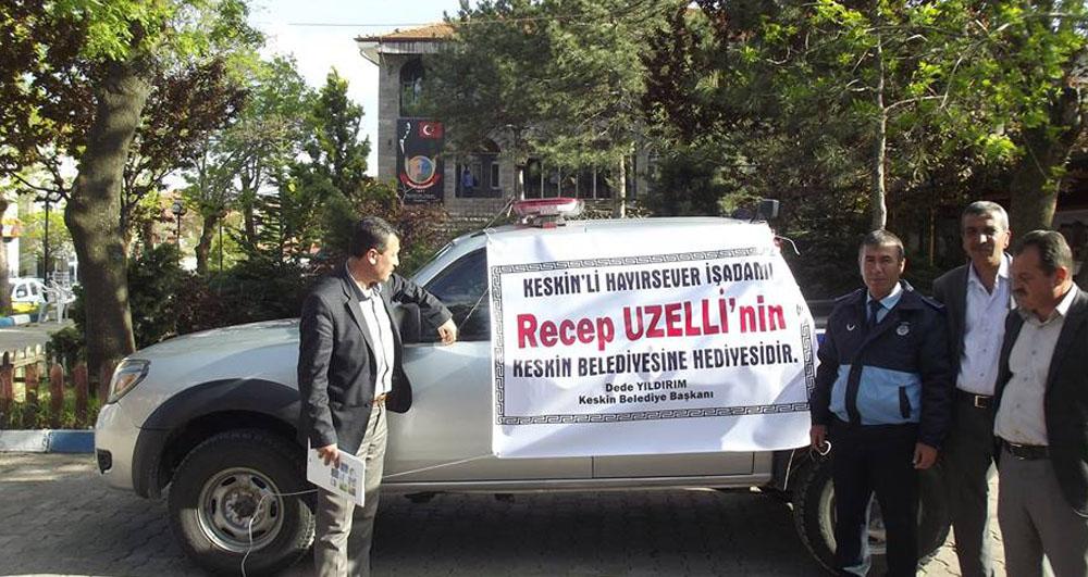 UZELİ’DEN KESKİN’E ZABITA ARACI - Kırıkkale Haber, Son Dakika Kırıkkale Haberleri UZELİ’DEN KESKİN’E ZABITA ARACI - Kırıkkale Haber, Son Dakika Kırıkkale Haberleri