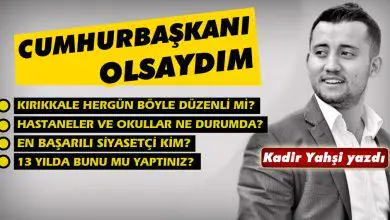 Cumhurbaşkanı olsaydım - Kırıkkale Haber, Son Dakika Kırıkkale Haberleri Cumhurbaşkanı olsaydım - Kırıkkale Haber, Son Dakika Kırıkkale Haberleri