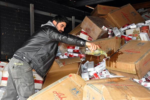 40 bin paket kaçak sigara imha edildi - Kırıkkale Haber, Son Dakika Kırıkkale Haberleri