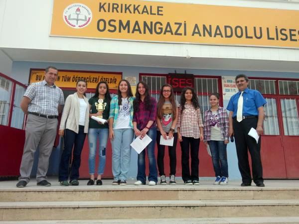 Osman Gazi Anadolu Lisesi öğrencileri karnelerini aldı - Kırıkkale Haber, Son Dakika Kırıkkale Haberleri