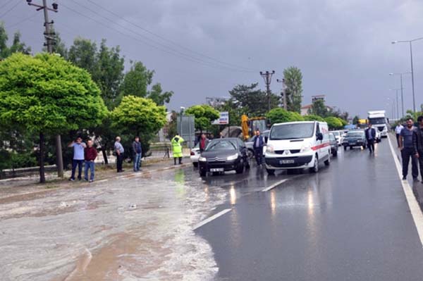 Samsun yolu kapandı - Kırıkkale Haber, Son Dakika Kırıkkale Haberleri