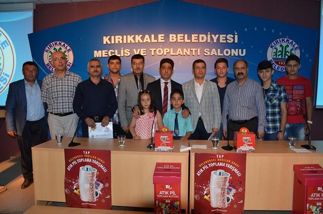 Öğrenciler 615 Kg atık pil topladı - Kırıkkale Haber, Son Dakika Kırıkkale Haberleri