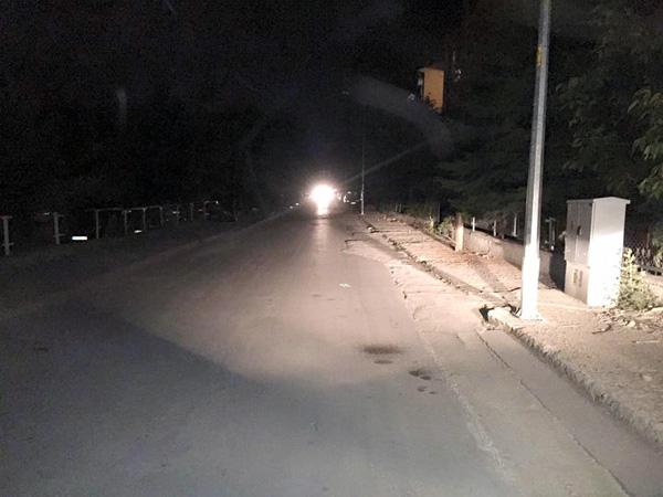 Enerji SA’nın önündeki sokak lambaları da yanmıyor - Kırıkkale Haber, Son Dakika Kırıkkale Haberleri