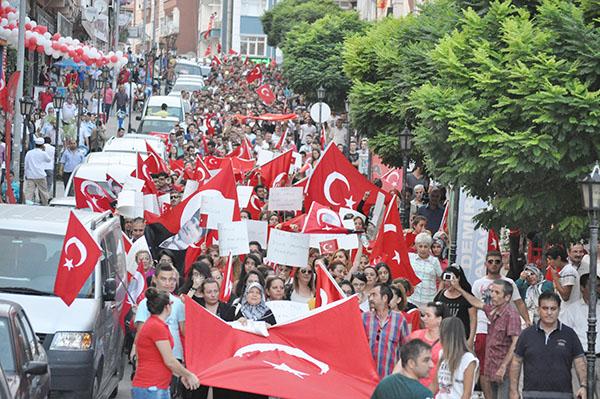 Kırıkkale Şehitleri için tek yürek - Kırıkkale Haber, Son Dakika Kırıkkale Haberleri