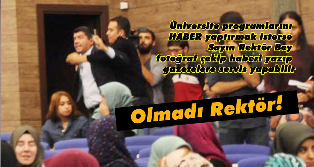 Olmadı Rektör! - Kırıkkale Haber, Son Dakika Kırıkkale Haberleri