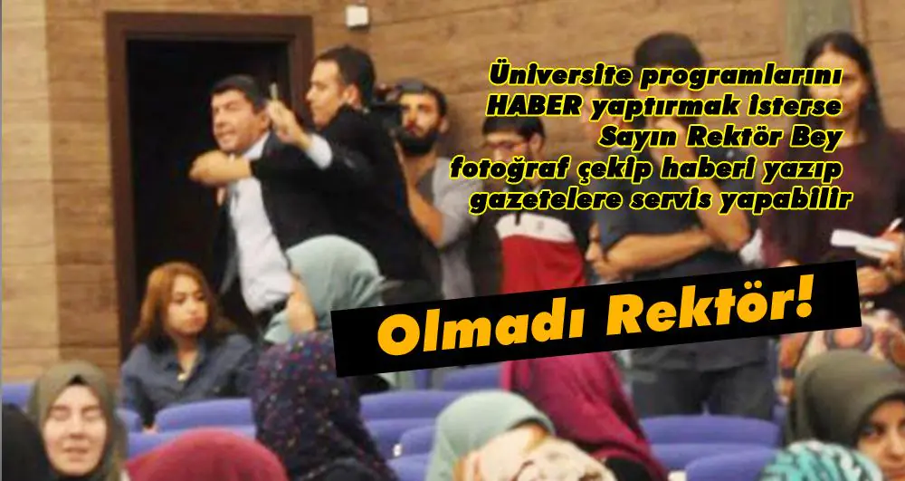 Olmadı Rektör! - Kırıkkale Haber, Son Dakika Kırıkkale Haberleri