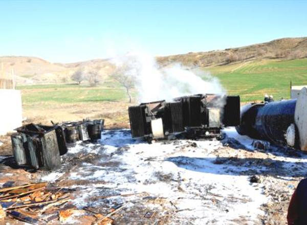 Sanayi sitesinde yangın çıktı - Kırıkkale Haber, Son Dakika Kırıkkale Haberleri