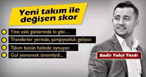 Yeni takım ile değişen skor - Kırıkkale Haber, Son Dakika Kırıkkale Haberleri Yeni takım ile değişen skor - Kırıkkale Haber, Son Dakika Kırıkkale Haberleri