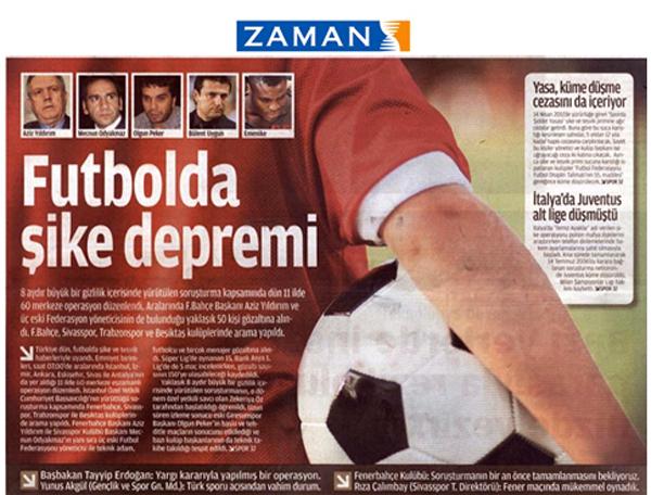 Fenerbahçe'den 'Zaman Gazetesi' açıklaması - Kırıkkale Haber, Son Dakika Kırıkkale Haberleri