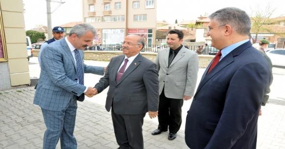 Vali Kolat Yahşihan Belediye Başkanı Sungur’u Ziyaret Etti - Kırıkkale Haber, Son Dakika Kırıkkale Haberleri