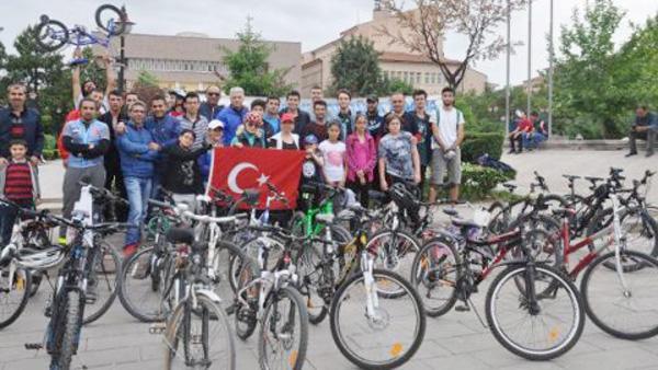 Bisiklet topluluğu kenetlendi - Kırıkkale Haber, Son Dakika Kırıkkale Haberleri