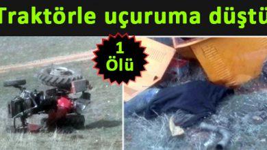 Traktörle uçuruma düştü - Kırıkkale Haber, Son Dakika Kırıkkale Haberleri