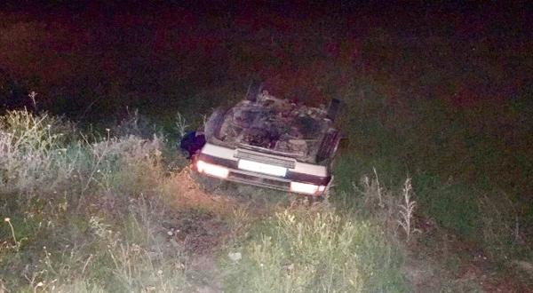 Otomobil Tarlaya uçtu 1 yaralı - Kırıkkale Haber, Son Dakika Kırıkkale Haberleri