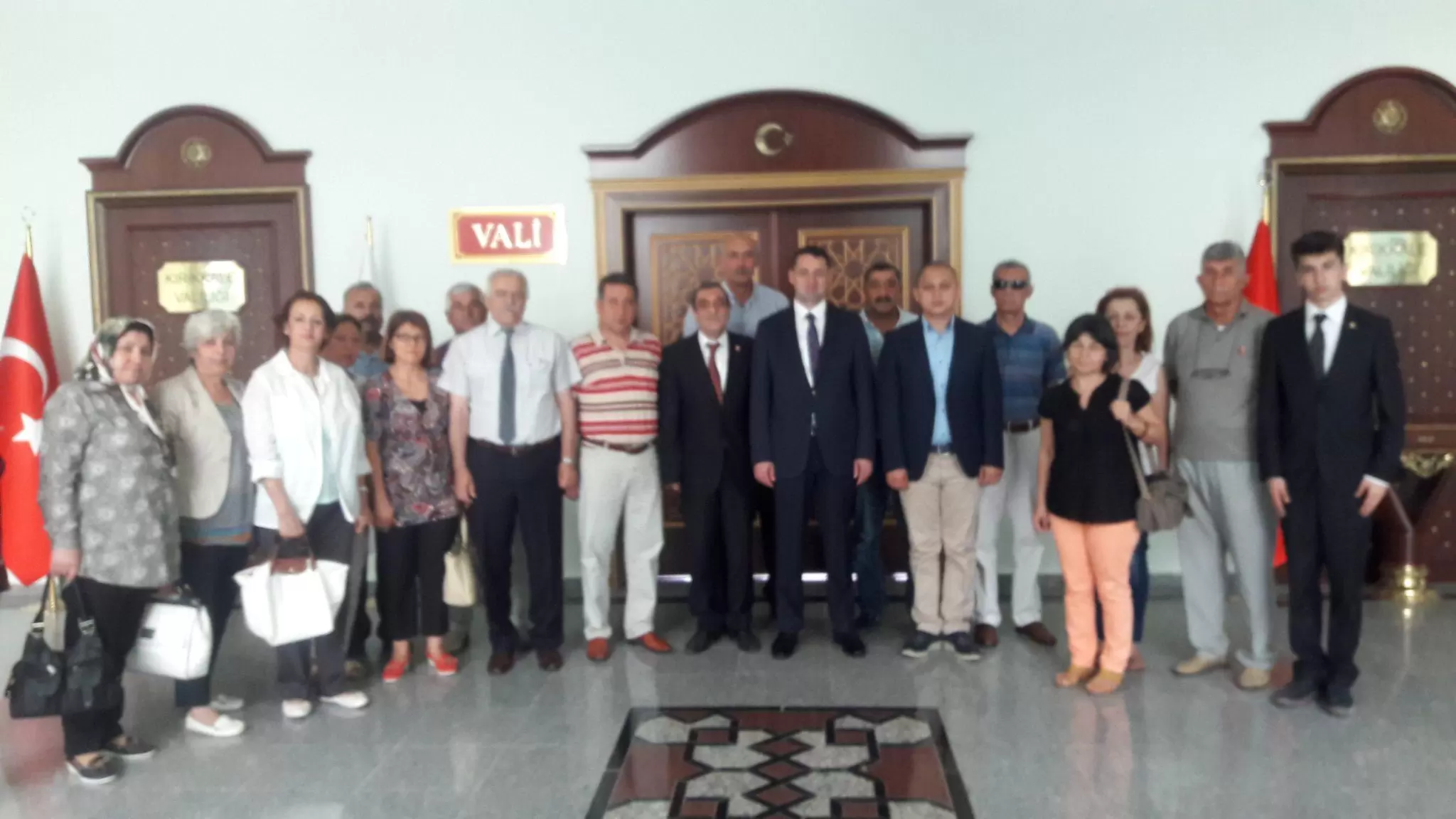 CHP’DEN VALİYE ZİYARET - Kırıkkale Haber, Son Dakika Kırıkkale Haberleri