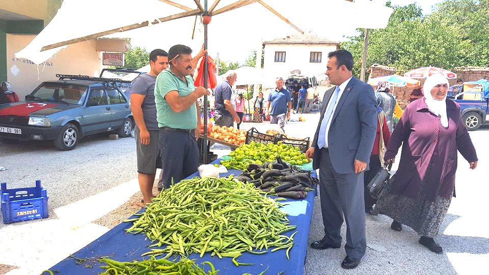 BİLDİK PAZARDA - Kırıkkale Haber, Son Dakika Kırıkkale Haberleri