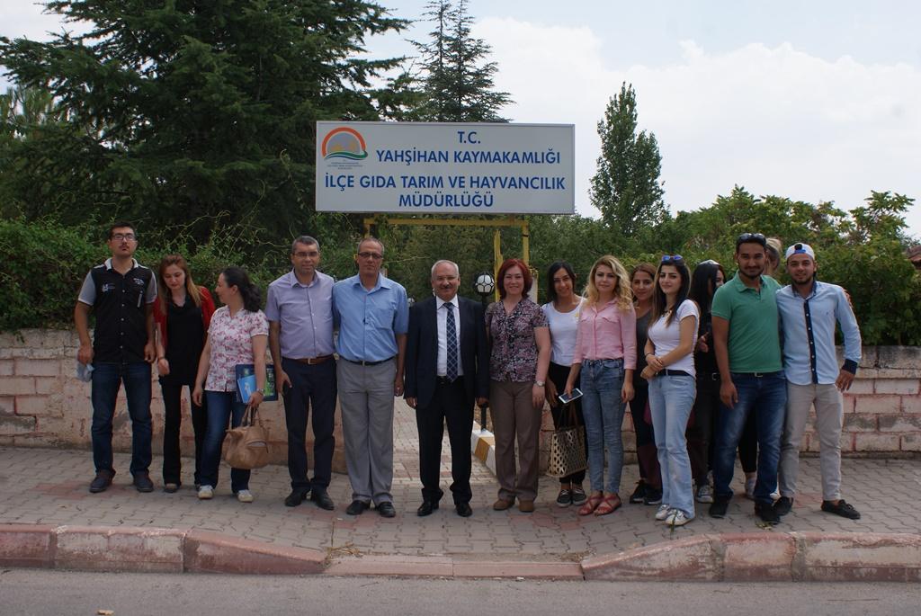 ORGANİK TARIM ALANLARI ZİYARET EDİLDİ - Kırıkkale Haber, Son Dakika Kırıkkale Haberleri