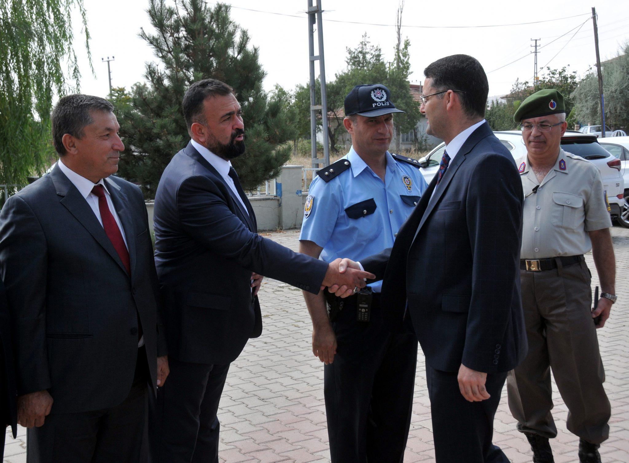 VALİ HAKTANKAÇMAZ BAHŞILI’YI ZİYARET ETTİ - Kırıkkale Haber, Son Dakika Kırıkkale Haberleri