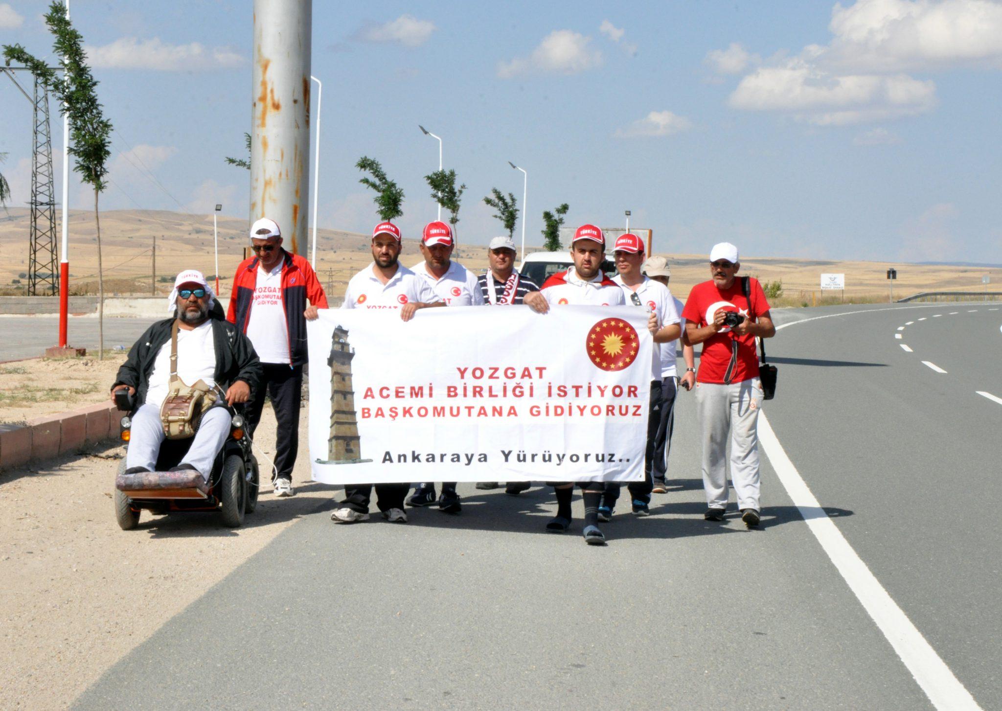 YOZGAT ASKERİ BİRLİK İÇİN ANKARA’YA YÜRÜYOR - Kırıkkale Haber, Son Dakika Kırıkkale Haberleri