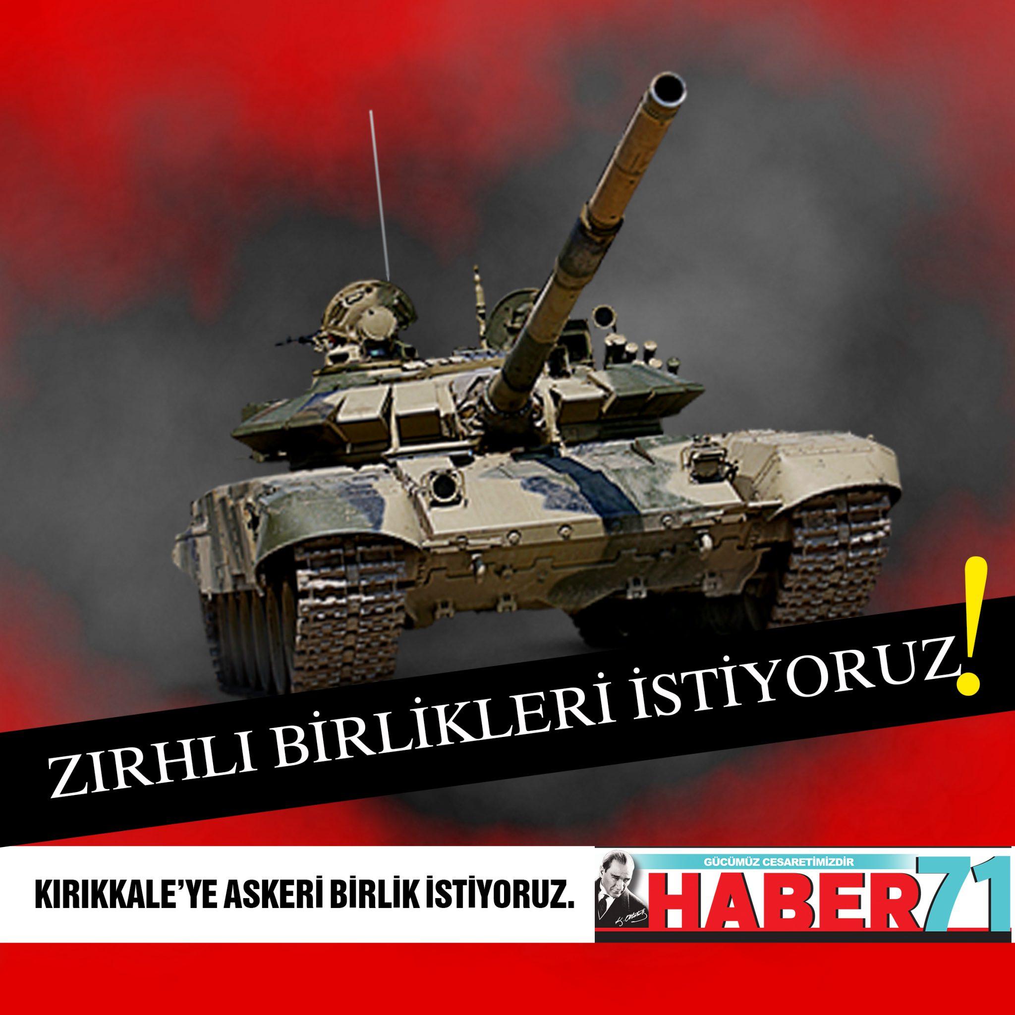 KAMPANYAMIZA DESTEK BÜYÜYOR  “KIRIKKALE’YE ASKERİ BİRLİK İSTİYORUZ” - Kırıkkale Haber, Son Dakika Kırıkkale Haberleri