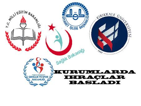 KURUMLARDA İHRAÇLAR BAŞLADI - Kırıkkale Haber, Son Dakika Kırıkkale Haberleri