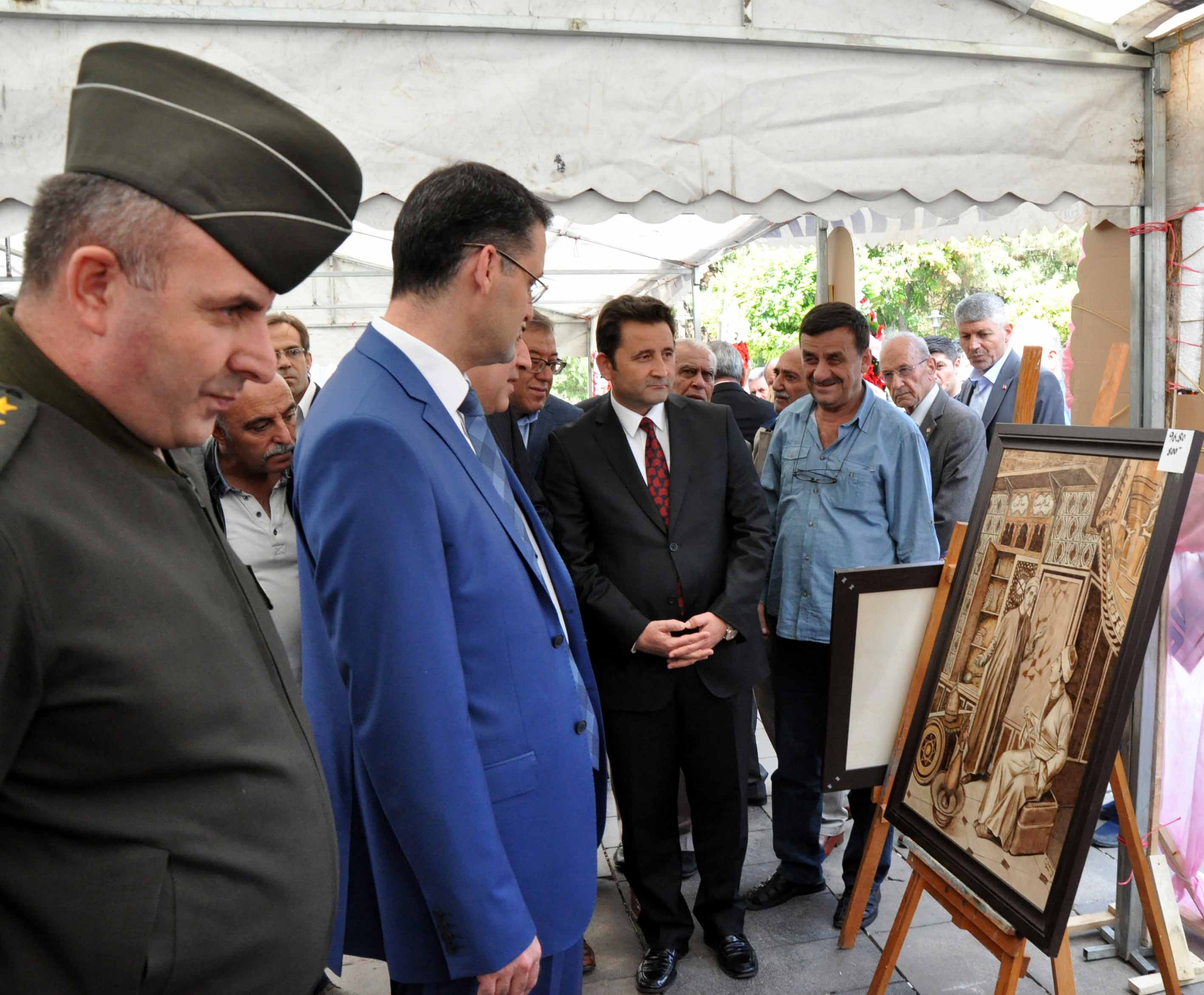 Ahşap Yakma Resim Sergisi Açıldı - Kırıkkale Haber, Son Dakika Kırıkkale Haberleri