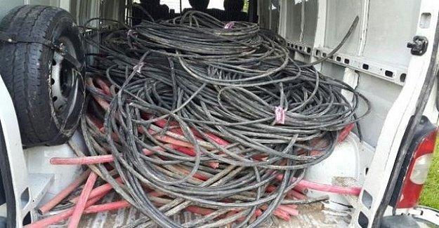 Enerji Santralinden kablo çaldılar - Kırıkkale Haber, Son Dakika Kırıkkale Haberleri