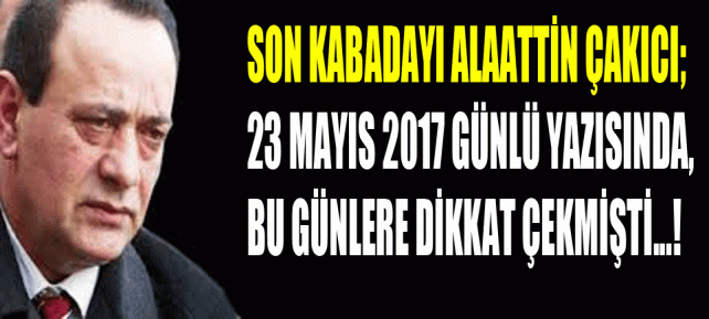 Çakıcı; Türkiye Cumhuriyeti Cumhurbaşkanlığı ve Kamuoyuna Açıklamam..! - Kırıkkale Haber, Son Dakika Kırıkkale Haberleri